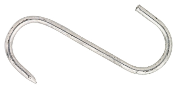 Afbeeldingen van Vleeshaak 55x140mm vertind