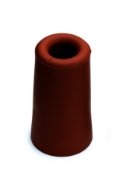 Afbeeldingen van Deurstop rubber rood 73mm