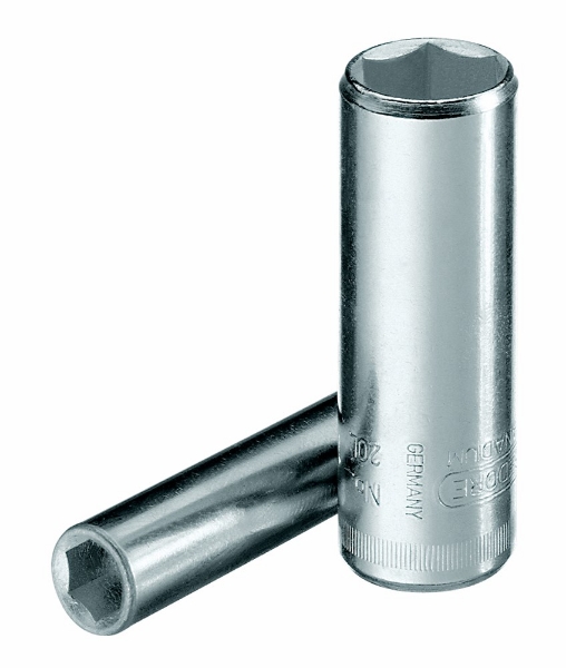 Afbeeldingen van Ged dop 1/4" 6-kant 10mm lang