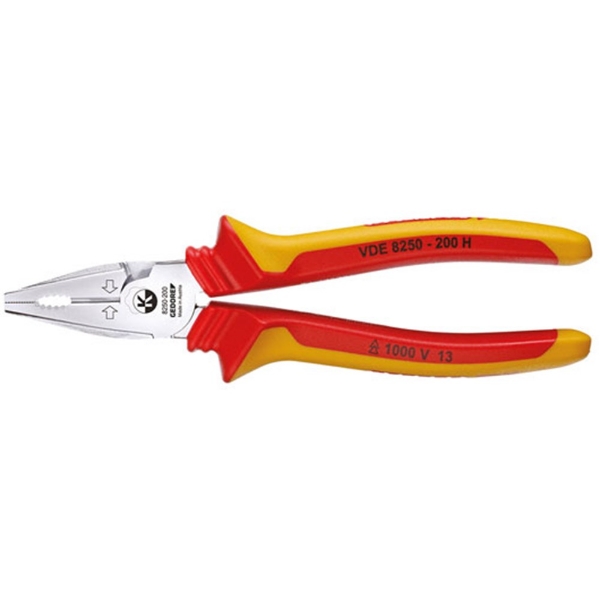 Afbeeldingen van VDE-Combinatietang POWER met huls-isol. 200mm