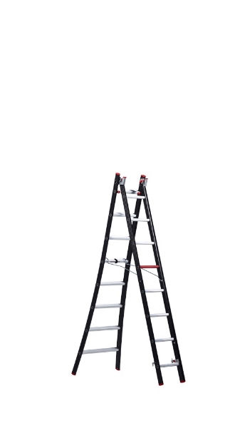 Afbeeldingen van Nevada 2-delige reformladder NZR 2041 2 x 8