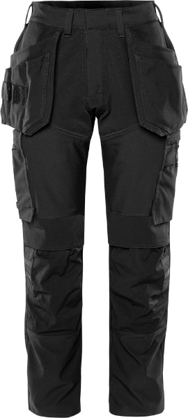 Afbeeldingen van Fri Werkbroek Stretch Mt. 42 Da. 2599 Zwart