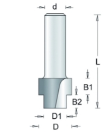 Afbeeldingen van HM Getrapte frees D24.3 D15.3