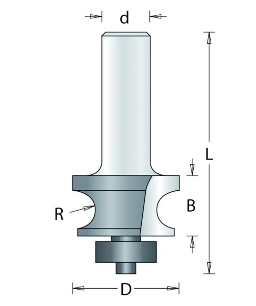 Afbeeldingen van HM Kraalproffrees D=28.2 R=5