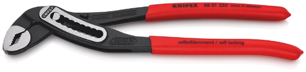 Afbeeldingen van Waterpomptang Alligator 250mm 8801 EAN Knipex