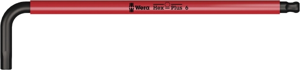 Afbeeldingen van Wer Stiftsleutel 6mm hex-plus