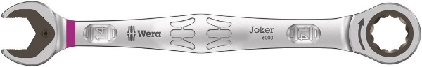 Afbeeldingen van Ratelringsleutel 14mm JOKER Wera