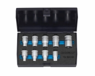 Afbeeldingen van Dopsleutelset 1/2" 9-dlg TORX E10-E24