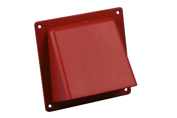 Afbeeldingen van Gevelklep 125mm terrac.(1klep)