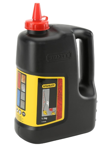 Afbeeldingen van Sta slaglijnpoeder rood 1kg