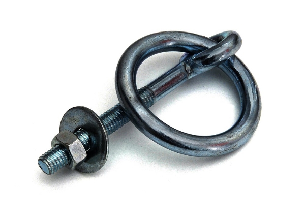 Afbeeldingen van Oogbout m 8 m/ring rvs 8x50 op kaart