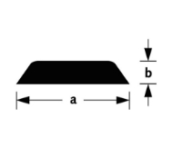 Afbeeldingen van Alum. afdek profielen a 25 100 cm