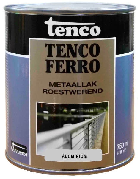 Afbeeldingen van Tencoferro alu 409 750 ml ijzerverf
