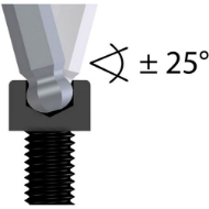Afbeeldingen van Ged inbussleutelset 2-10mm 8dlg. lang kk