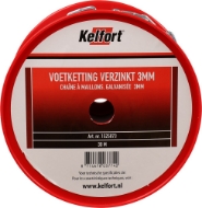 Afbeeldingen van Kelfort voetketting 3mm geg. 30m