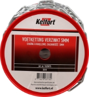 Afbeeldingen van Kelfort voetketting 5mm geg. 30m