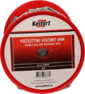 Afbeeldingen van Kelfort voetketting 6mm geg. 15m