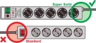 Afbeeldingen van Super-Solid-Line stekkerdoos+schak 8v 2.5mtr
