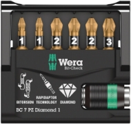 Afbeeldingen van Wera bit-assortiment rapidaptor, 8755-6/BDC