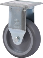 Afbeeldingen van Kel bokwiel blw/grs rub.75mm g.l. plaatbev.