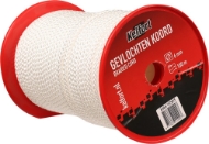 Afbeeldingen van Kelfort koord 6mm gevl. wit 100m rol