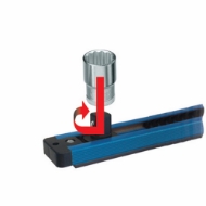 Afbeeldingen van Ged dopsleutelrail 1/2"