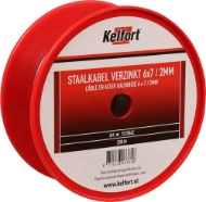 Afbeeldingen van Kelfort staalkabel 2mm geg 6x7  200m