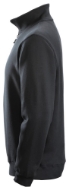Afbeeldingen van Sni 1/2 zip sweatshirt mt.s zwart