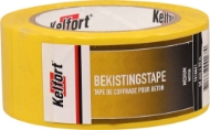 Afbeeldingen van Kelfort betonbekist.tape medium geel 50mmx33m