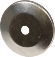 Afbeeldingen van Kelfort wiel bl. pvc r.lgr + kunst.velg 100mm