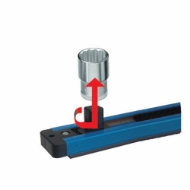 Afbeeldingen van Ged dopsleutelrail 1/2"