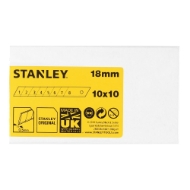 Afbeeldingen van Stanley afbreekmessen 18mm 1-11-301 (100st.)