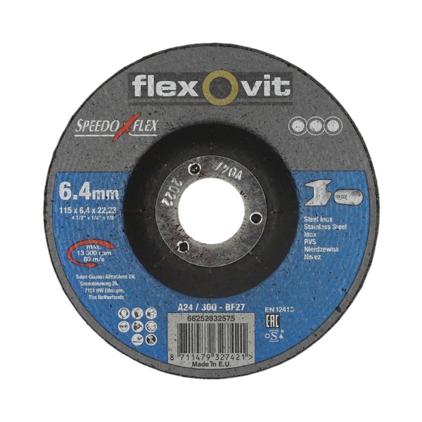 Afbeeldingen van Afbraamsch Sp Fl In A24/30Q 115x6,4x22,23 T27