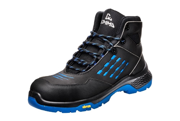 Afbeeldingen van Werkschoen mt.42 S3 Crossf-D X High Zw./Bl.