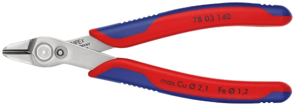 Afbeeldingen van Kni zijsnijtang 7803140 electro schuine bek