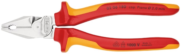 Afbeeldingen van Kracht-combitang VDE 180mm mc-greep Knipex