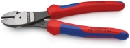 Afbeeldingen van Krachtzijsnijtang 200mm 2c-gr. Knipex