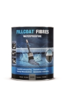 Afbeeldingen van Fillcoat d.grijs + vezel 1ltr rust-oleum