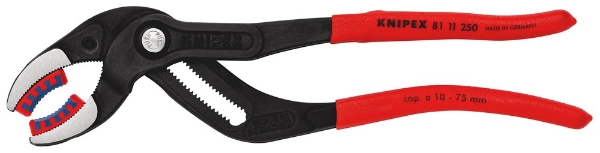 Afbeeldingen van Syphon-grijper gepol. 250mm m.bekken Knipex 