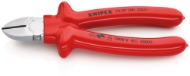 Afbeeldingen van Zijsnijtang verchr. 180mm domp. Knipex