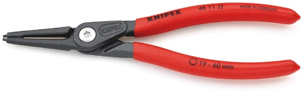 Afbeeldingen van Borgveertang recht J 2 grijsgeatr. Knipex