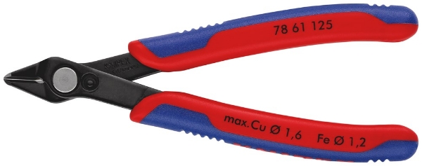 Afbeeldingen van Elektr.-zijsnijtang F6 125mm Super Knips
