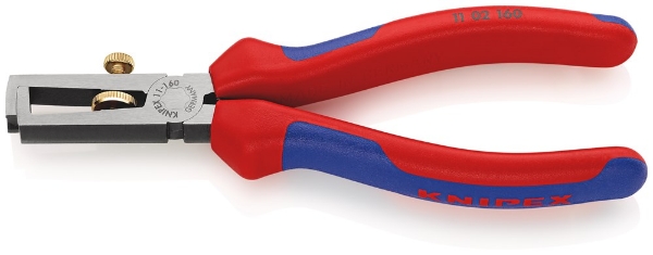 Afbeeldingen van Afstriptang gepol. 160mm mc-greep Knipex