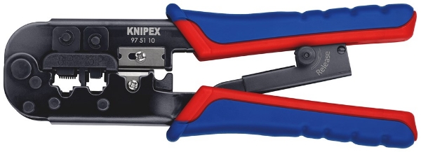 Afbeeldingen van Krimp-hefboomtang 6/8-polig Western Knipex