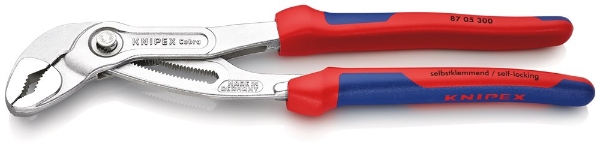Afbeeldingen van Waterpomptang Cobra 300mm mc-greep Knipex