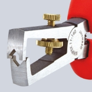 Afbeeldingen van Afstriptang gepol. 160mm mc-greep Knipex