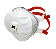 Afbeeldingen van 3m8835 filtermasker ffp3 mt ventiel cupmodel