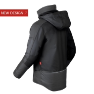 Afbeeldingen van Hav parka mt.xl zwart/char. en343