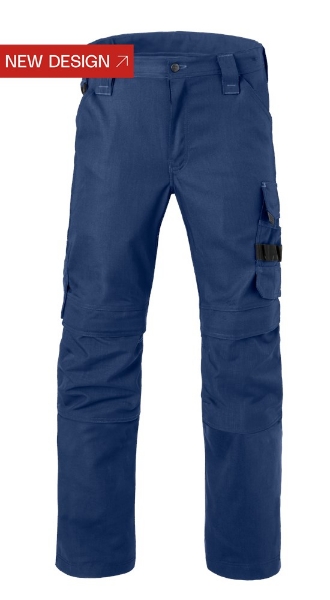 Afbeeldingen van Hav werkbroek mt.44 marine codura kniez.