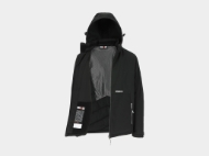 Afbeeldingen van Her taris softshell mt.l gevoerd zwart